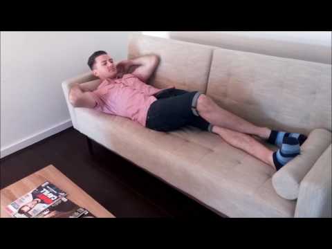 Demonstration of the Tilt Adjustable Sofa Bed