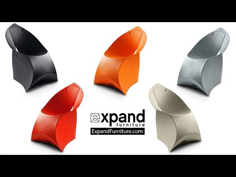 Demonstration of folding flux envelope chair