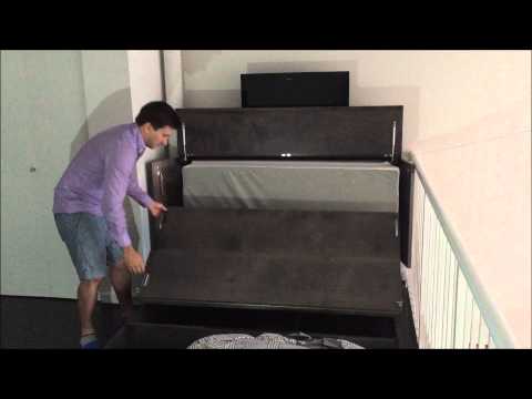 Denva cabinet bed review video