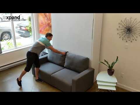 MurphySofa Minima With Storage Built in Sofa Demonstration