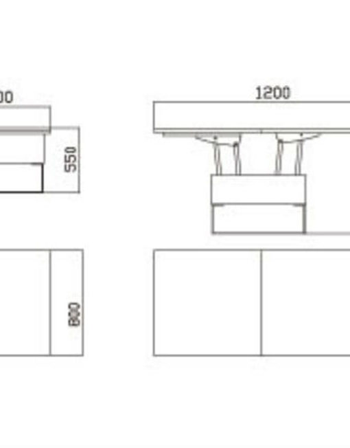 space saving table dimensions from expand furniture