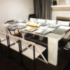 The-Junior-Giant-table-paired-with-folding-chairs