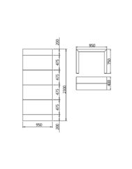 Dimensions for junior giant edge