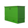 custom-cabinet-bed-in-green-paint