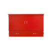 custom-cabinet-bed-in-red-paint