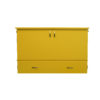 custom-cabinet-bed-in-yellow-paint