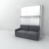 Expand-Furniture-Italian-Muprhy-Bed-over-Sofa-with-floating-shelf