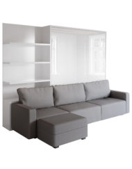 MurphySofa King sectional modular clean sofa wall bed combo