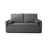 Harmony modern sofa bed with memory foam mattress and ultra compact space saving form factor