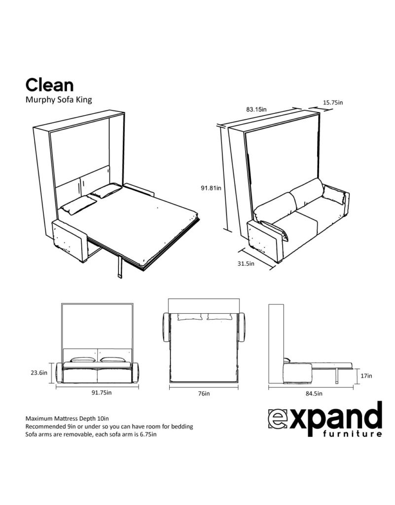 murphysofa-Dimensions-wall-bed-clean-king