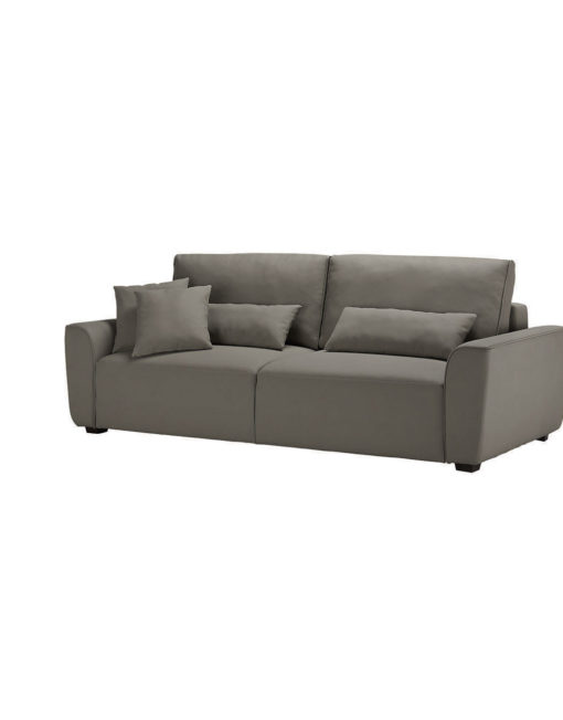 Cloud-Queen-Sofa-Sleeper-in-Pu-Taupe