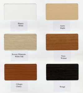 Color Options For The Freestanding Murphy Wall Bed Desk