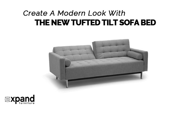 Check out our new tufted tilt sofa bed available online