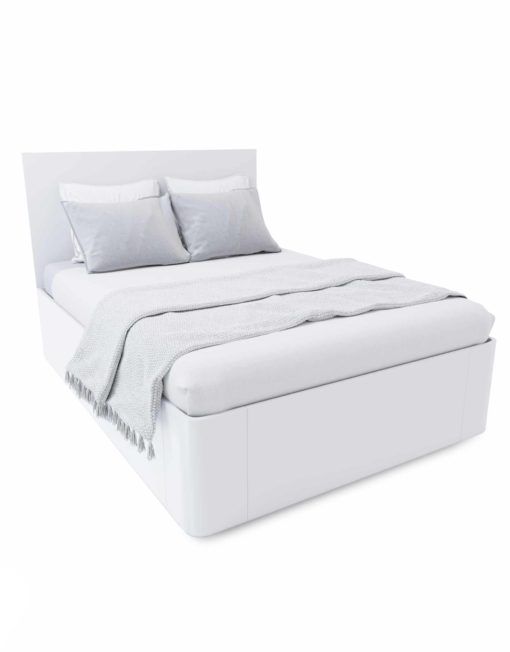 Pratico-Storage-Bed-in-White-Matte-queen-size-expand-furniture