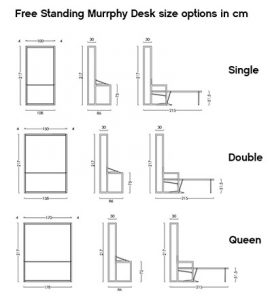 free standing wall bed support instructions