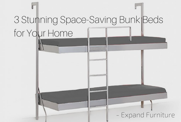 3 stunning space-saving bunk beds