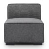 Soft Cube Modern grey sofa - Modular single Seat Module