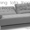 shopping for a sofa bed