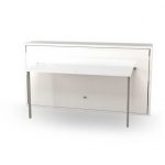 This compact office & bed solution is designed to fit into small spaces