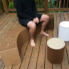 FlexYah-in-curved-flexible-paper-seating-outdoors