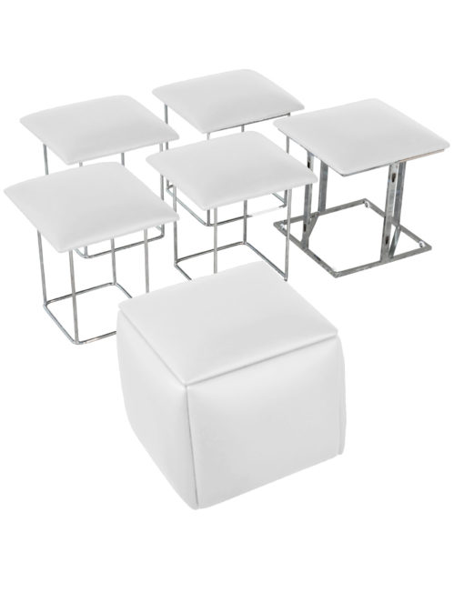 Companion-Cube-5-in-1-seats-in-white space saving ottoman seat