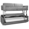 Dormire v2 from Italy - Bunk bed couch combination double decker sofa sleeps 2 adults