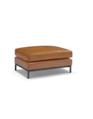 Migliore-small mini ottoman in genuine leather