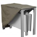 Outdoor-Gigante-Transformer-Table-weatherproof-extending-table-in-white-with-protective-cover