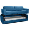 Dormire v2 from Italy - Double decker sofa bunk bed Expand Furniture - Roma 26 Royal Blue