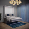 Murphy Bed Couch open at night - Expand Furniture