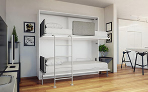 Hidden Murphy Wall Bunk Beds