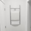 Really strong folding hook on a wall holding 2 nano chairs